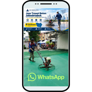 Whatsapp Admin Jasa Trowel Beton