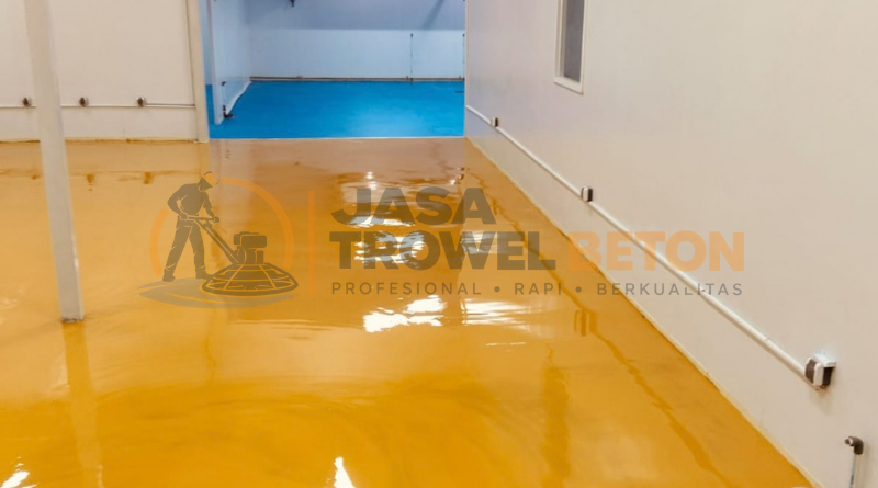 Jasa Epoxy Coating Lantai untuk Workshop dan Area Industri