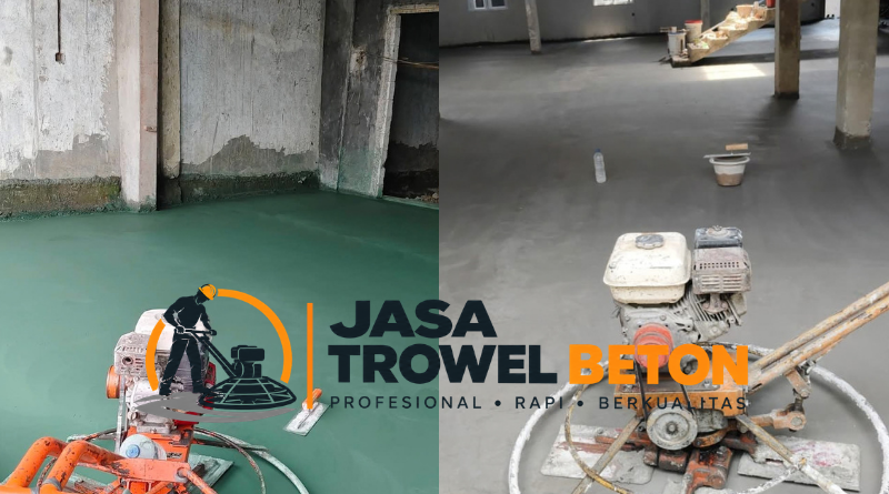 Perbedaan Floor Hardener dan Trowel Beton