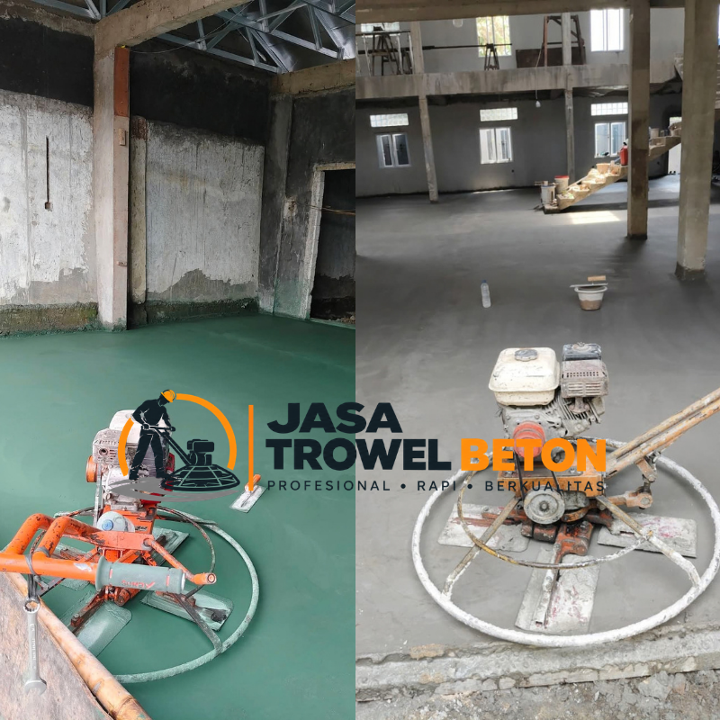 Perbedaan Floor Hardener dan Trowel Beton