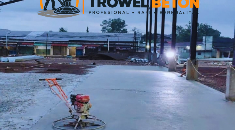 Harga Jasa Trowel Beton per M2