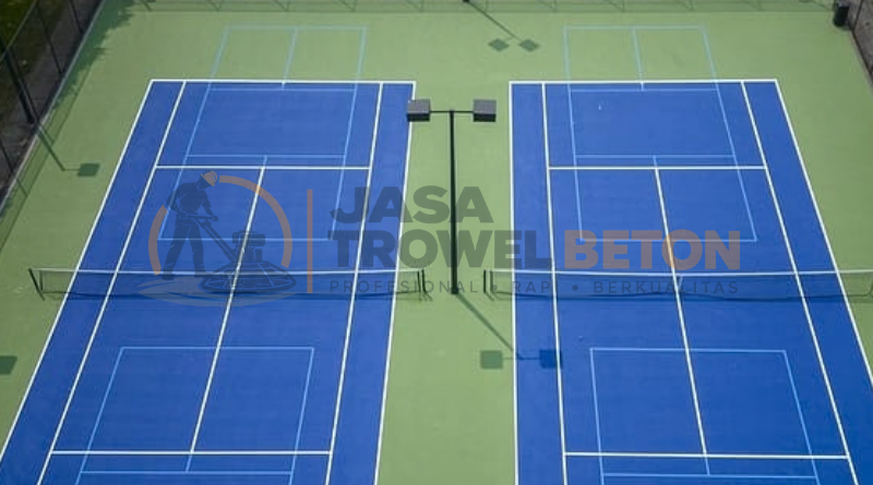 Jasa Cat Lantai Lapangan Tenis
