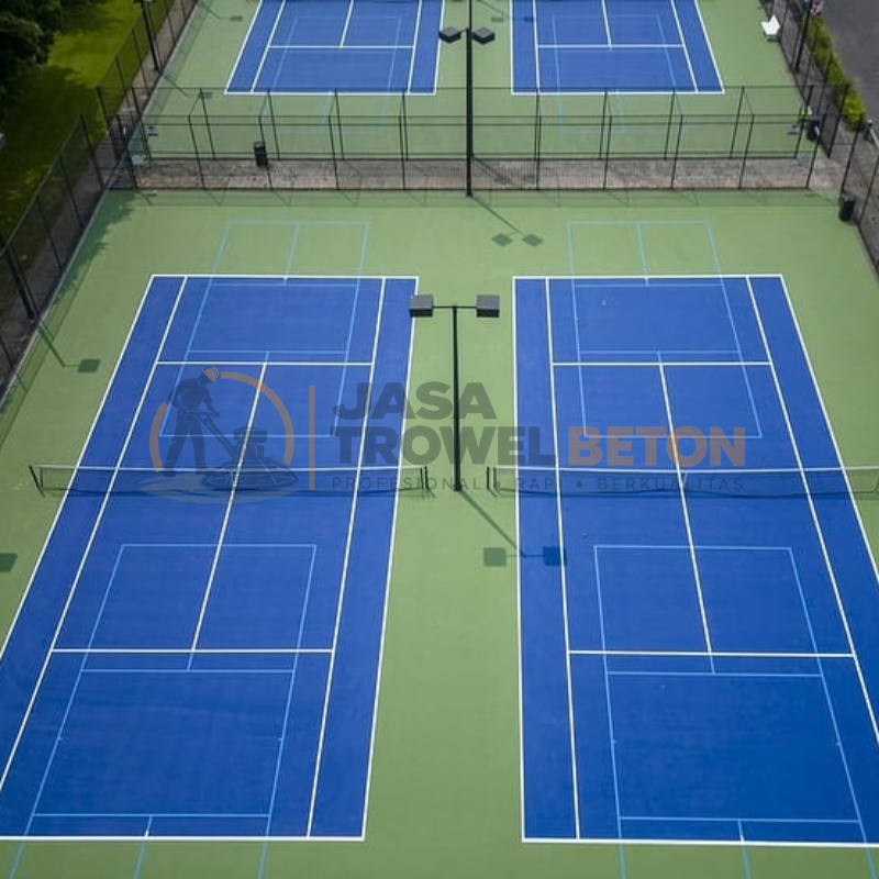 Jasa Cat Lantai Lapangan Tenis