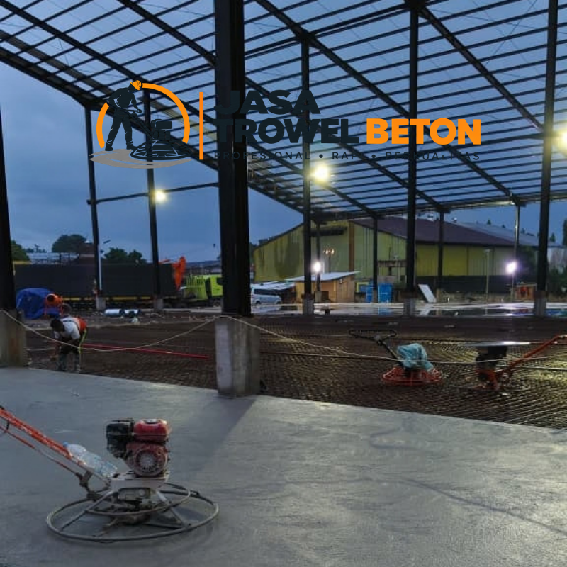 Tahapan Pengerjaan Jasa Trowel Beton